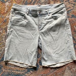 LOFT light wash Jean cut off shorts